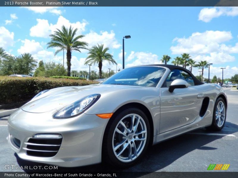 Front 3/4 View of 2013 Boxster 