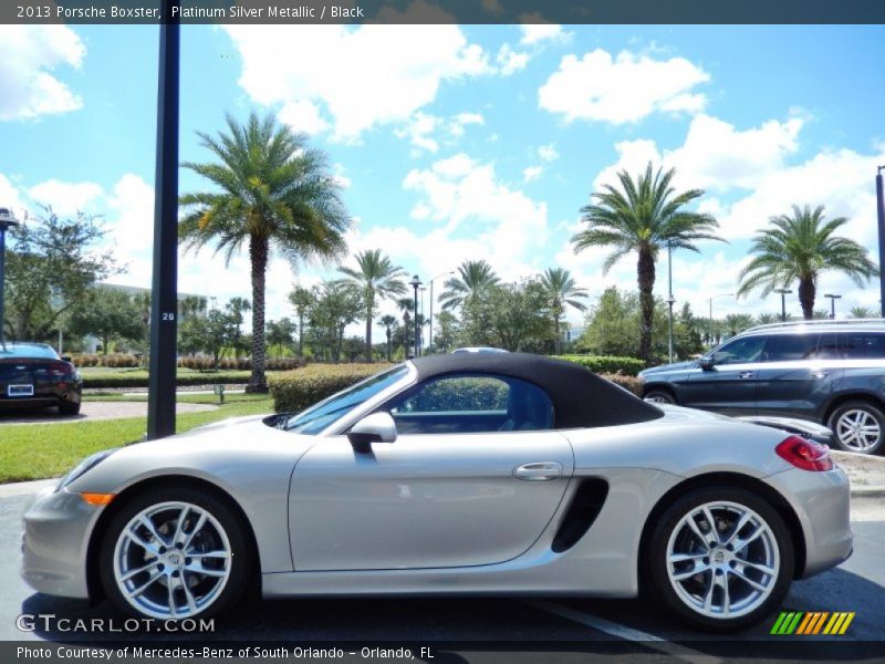  2013 Boxster  Platinum Silver Metallic