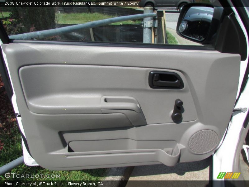 Summit White / Ebony 2008 Chevrolet Colorado Work Truck Regular Cab