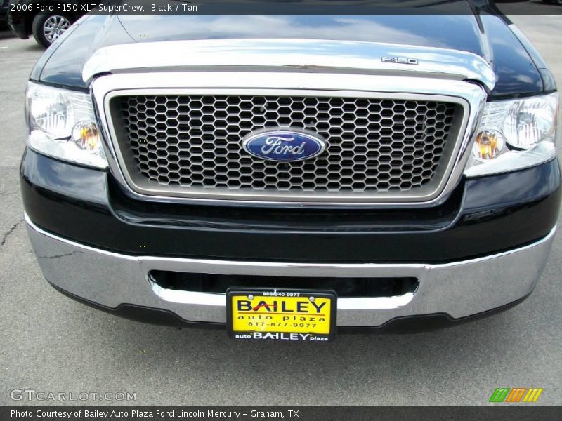 Black / Tan 2006 Ford F150 XLT SuperCrew