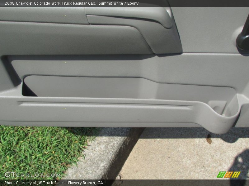 Summit White / Ebony 2008 Chevrolet Colorado Work Truck Regular Cab
