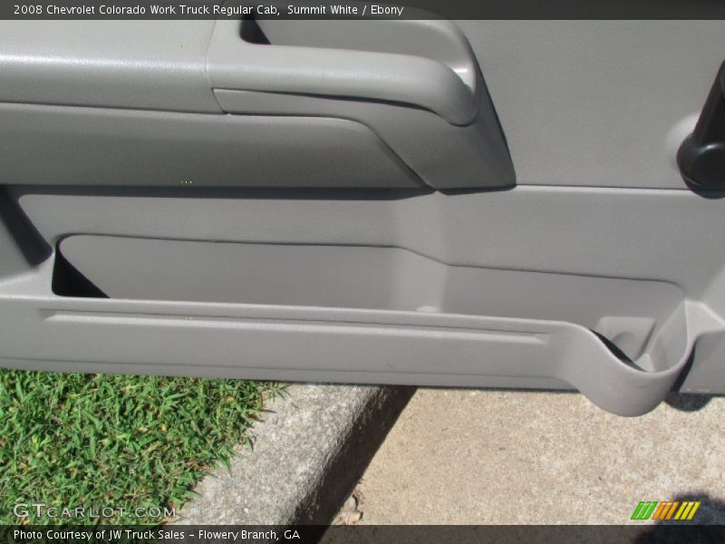 Summit White / Ebony 2008 Chevrolet Colorado Work Truck Regular Cab