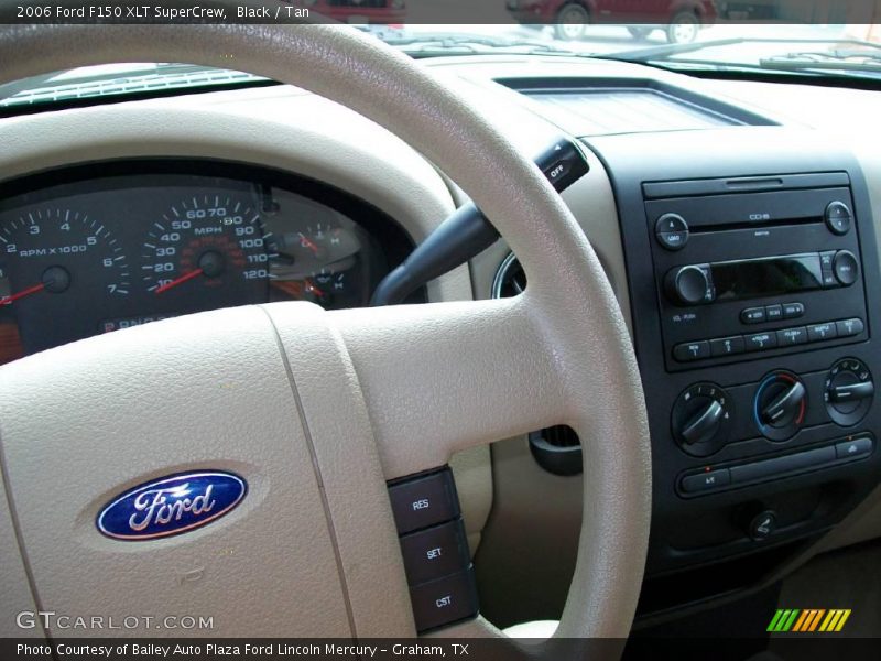 Black / Tan 2006 Ford F150 XLT SuperCrew