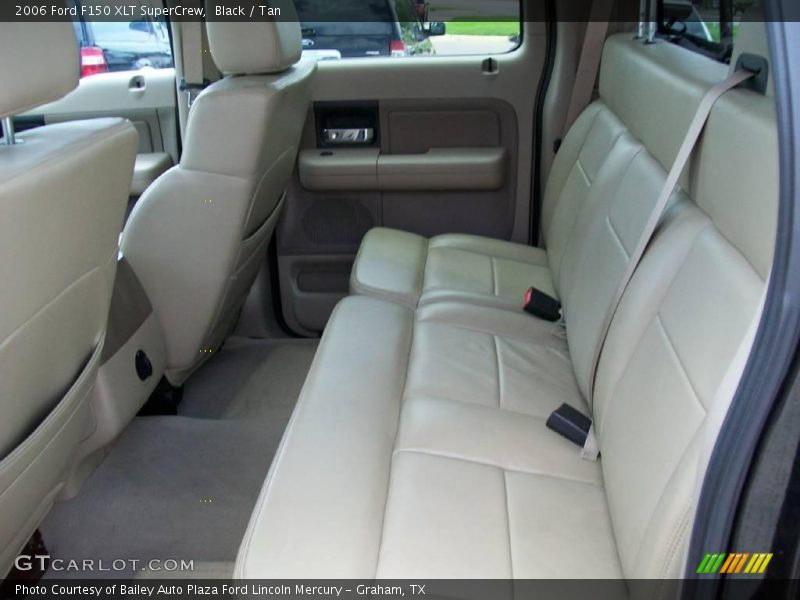 Black / Tan 2006 Ford F150 XLT SuperCrew