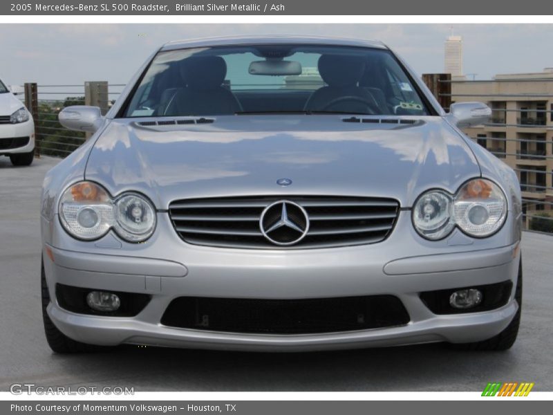 Brilliant Silver Metallic / Ash 2005 Mercedes-Benz SL 500 Roadster