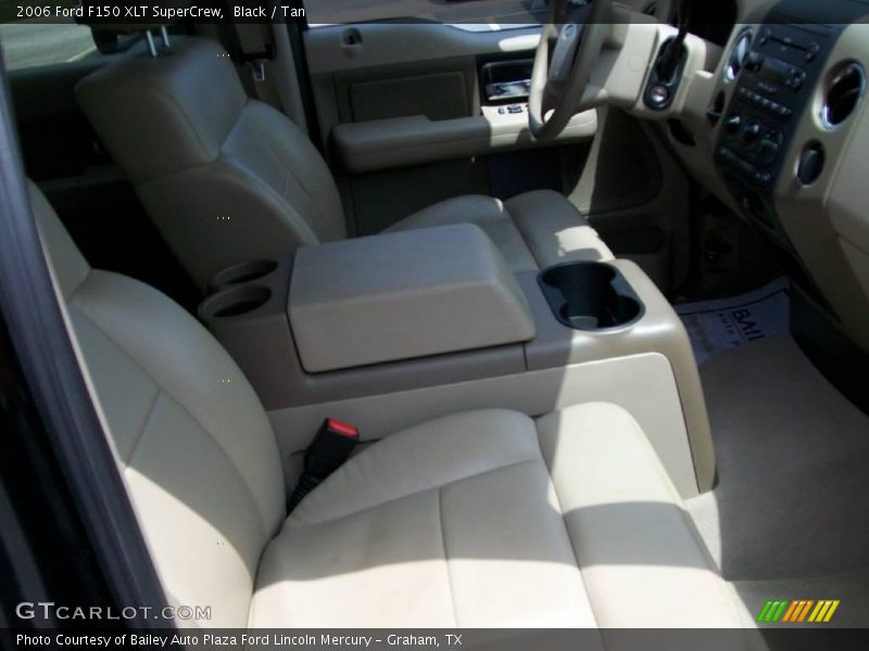Black / Tan 2006 Ford F150 XLT SuperCrew
