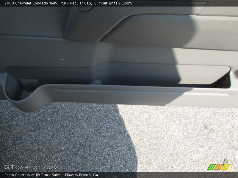 Summit White / Ebony 2008 Chevrolet Colorado Work Truck Regular Cab