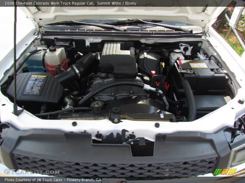 Summit White / Ebony 2008 Chevrolet Colorado Work Truck Regular Cab