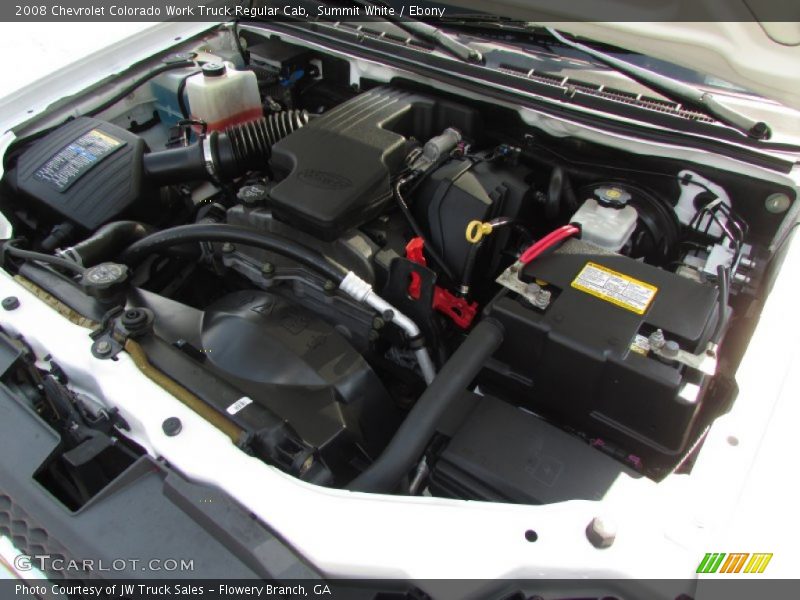 Summit White / Ebony 2008 Chevrolet Colorado Work Truck Regular Cab