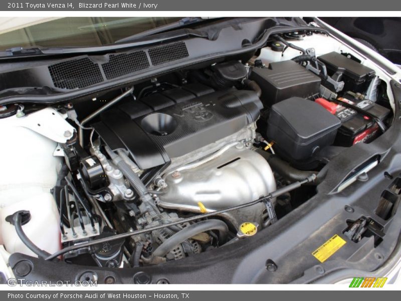 Blizzard Pearl White / Ivory 2011 Toyota Venza I4