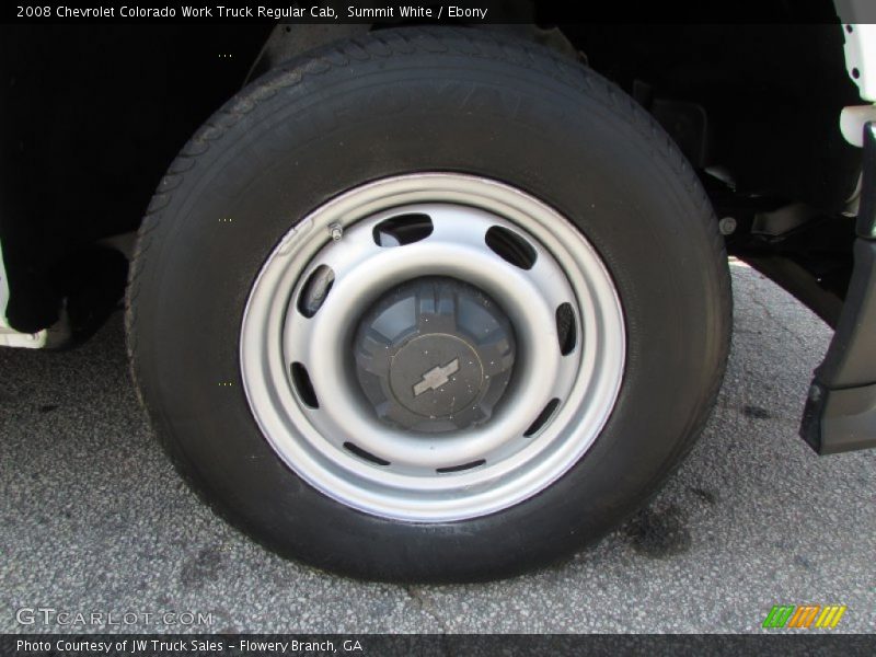 Summit White / Ebony 2008 Chevrolet Colorado Work Truck Regular Cab