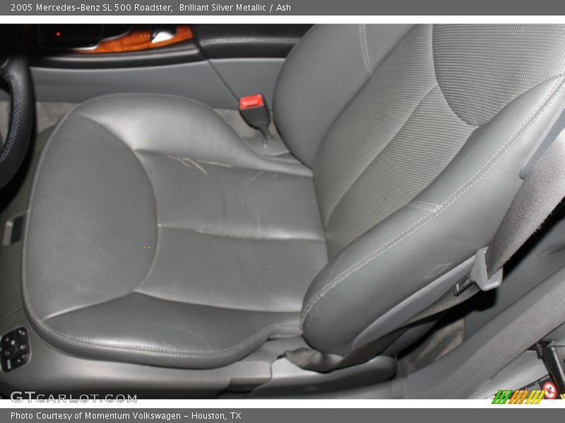 Brilliant Silver Metallic / Ash 2005 Mercedes-Benz SL 500 Roadster