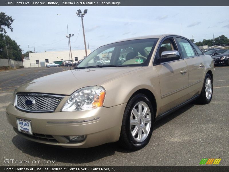 Pueblo Gold Metallic / Pebble Beige 2005 Ford Five Hundred Limited