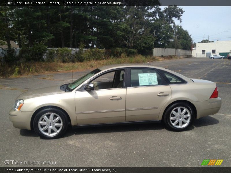 Pueblo Gold Metallic / Pebble Beige 2005 Ford Five Hundred Limited