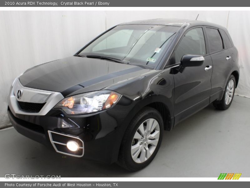 Crystal Black Pearl / Ebony 2010 Acura RDX Technology