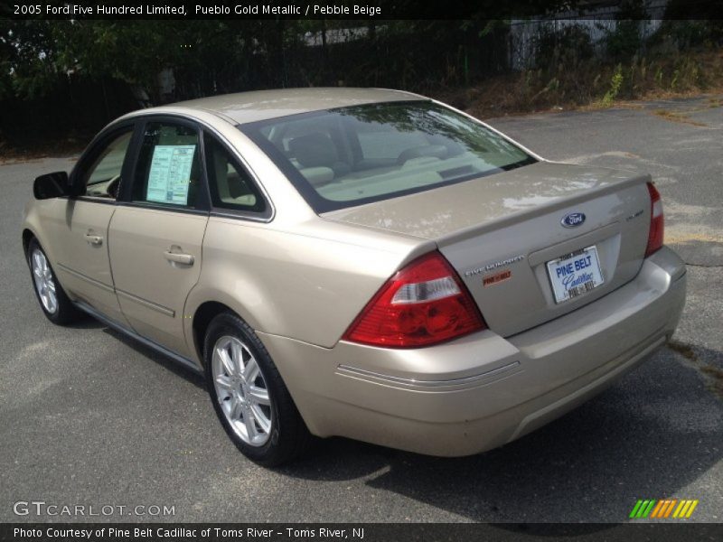 Pueblo Gold Metallic / Pebble Beige 2005 Ford Five Hundred Limited