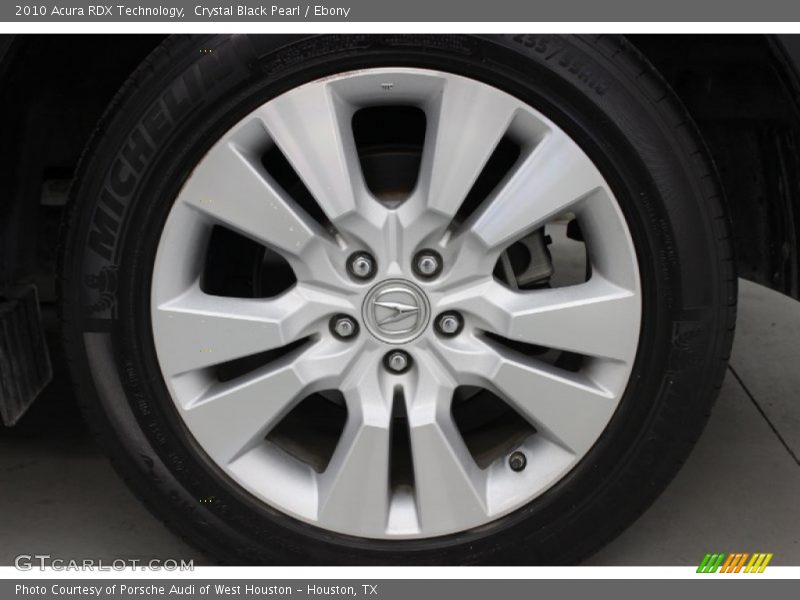 Crystal Black Pearl / Ebony 2010 Acura RDX Technology