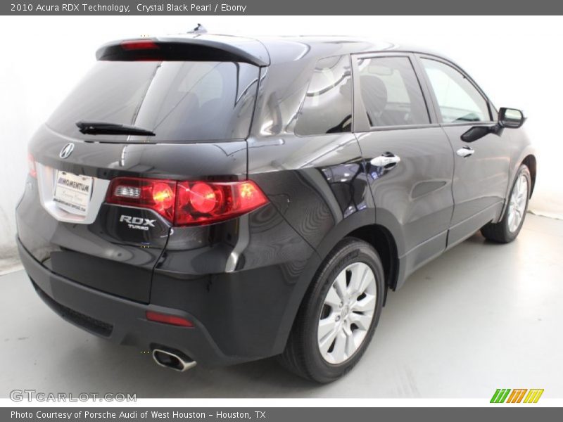 Crystal Black Pearl / Ebony 2010 Acura RDX Technology