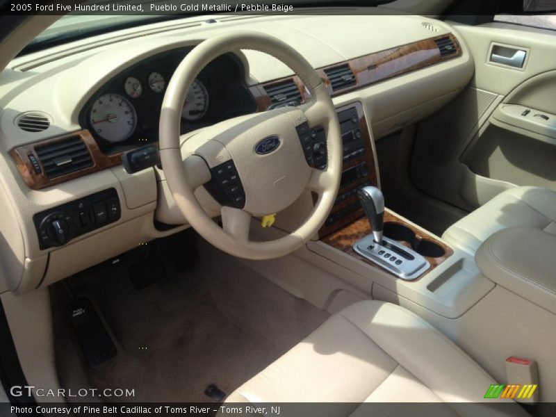 Pueblo Gold Metallic / Pebble Beige 2005 Ford Five Hundred Limited