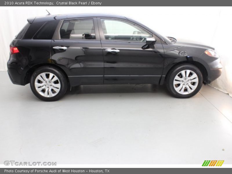 Crystal Black Pearl / Ebony 2010 Acura RDX Technology