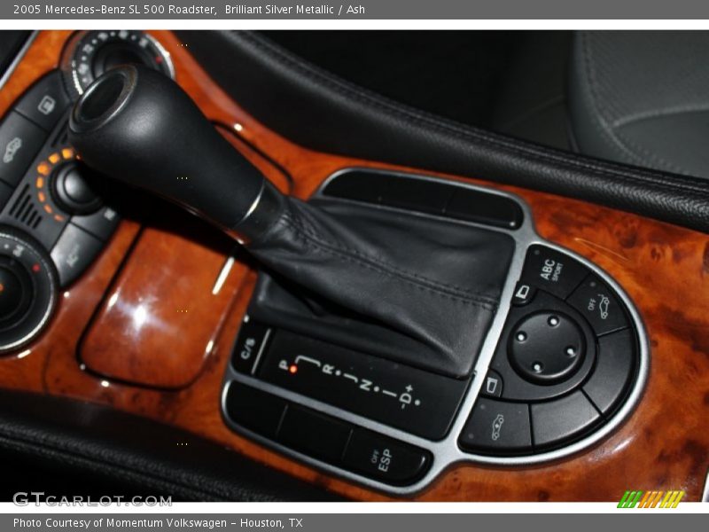 Brilliant Silver Metallic / Ash 2005 Mercedes-Benz SL 500 Roadster