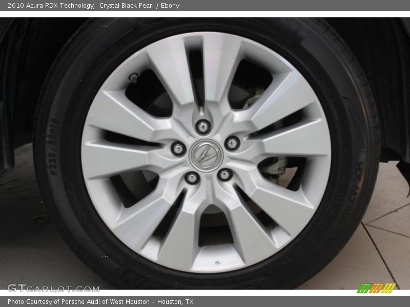 Crystal Black Pearl / Ebony 2010 Acura RDX Technology