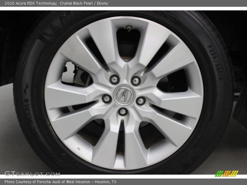 Crystal Black Pearl / Ebony 2010 Acura RDX Technology