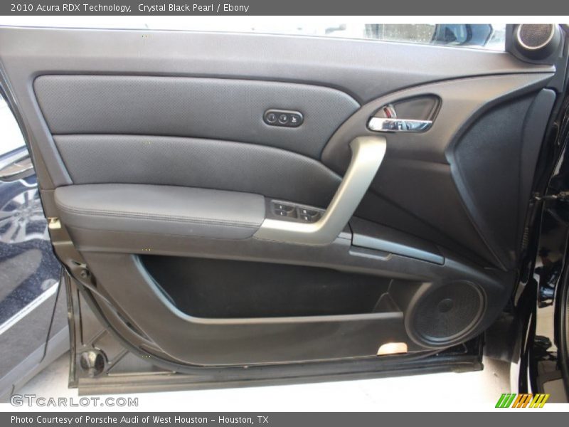 Crystal Black Pearl / Ebony 2010 Acura RDX Technology