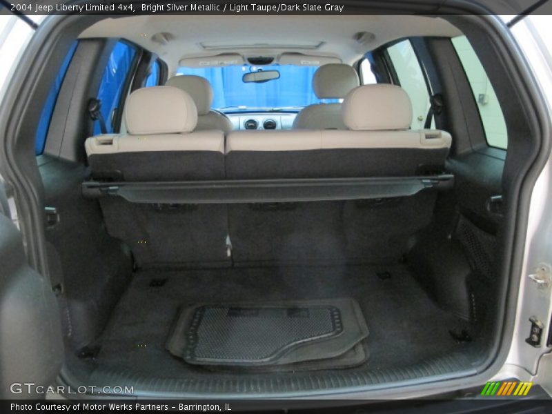 Bright Silver Metallic / Light Taupe/Dark Slate Gray 2004 Jeep Liberty Limited 4x4