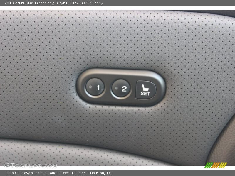 Crystal Black Pearl / Ebony 2010 Acura RDX Technology