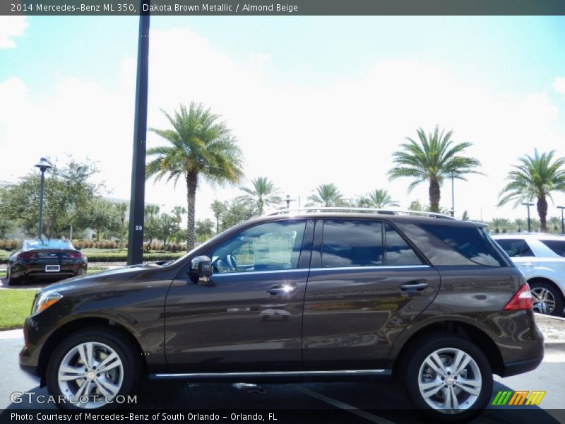  2014 ML 350 Dakota Brown Metallic