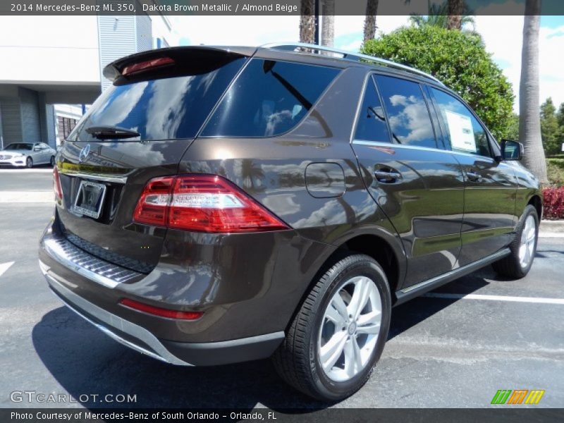  2014 ML 350 Dakota Brown Metallic