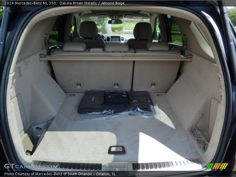  2014 ML 350 Trunk