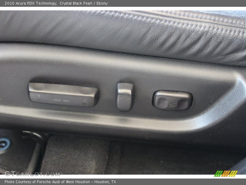 Crystal Black Pearl / Ebony 2010 Acura RDX Technology