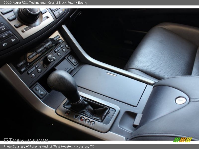 Crystal Black Pearl / Ebony 2010 Acura RDX Technology