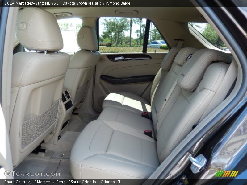 Rear Seat of 2014 ML 350