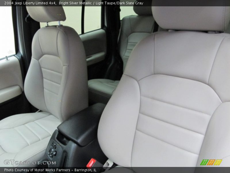 Bright Silver Metallic / Light Taupe/Dark Slate Gray 2004 Jeep Liberty Limited 4x4