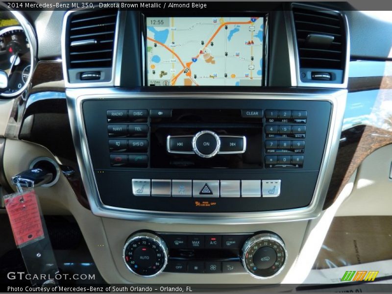Dakota Brown Metallic / Almond Beige 2014 Mercedes-Benz ML 350