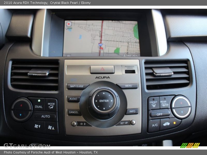 Crystal Black Pearl / Ebony 2010 Acura RDX Technology