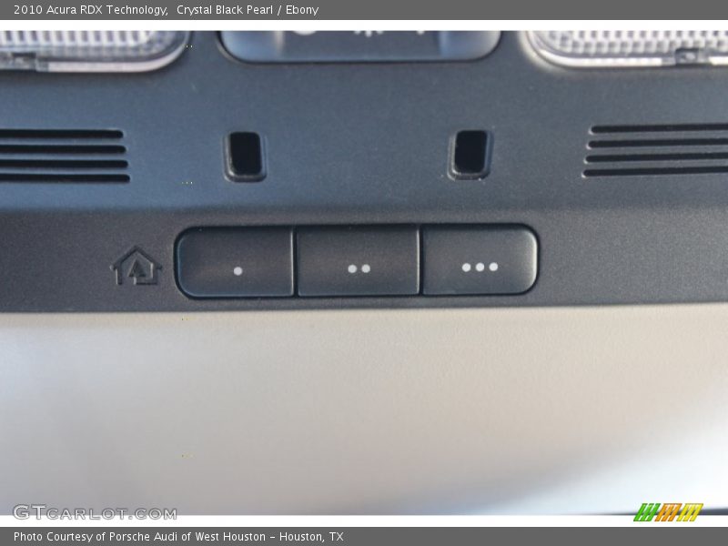 Crystal Black Pearl / Ebony 2010 Acura RDX Technology