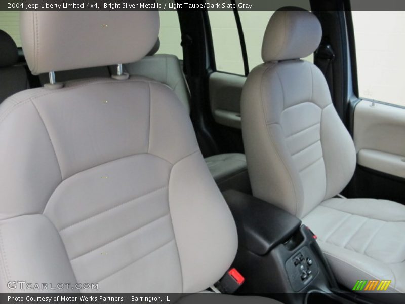 Bright Silver Metallic / Light Taupe/Dark Slate Gray 2004 Jeep Liberty Limited 4x4