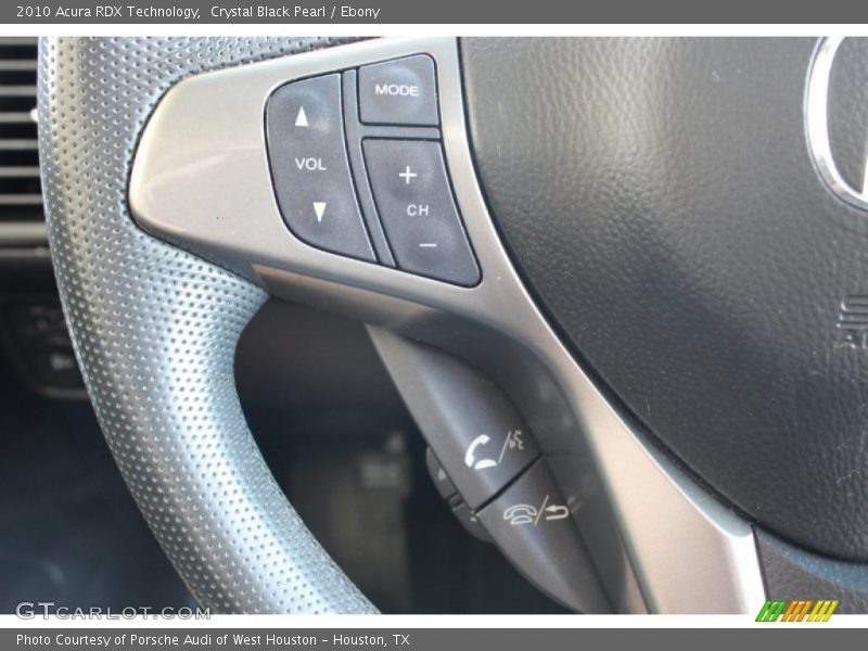 Crystal Black Pearl / Ebony 2010 Acura RDX Technology