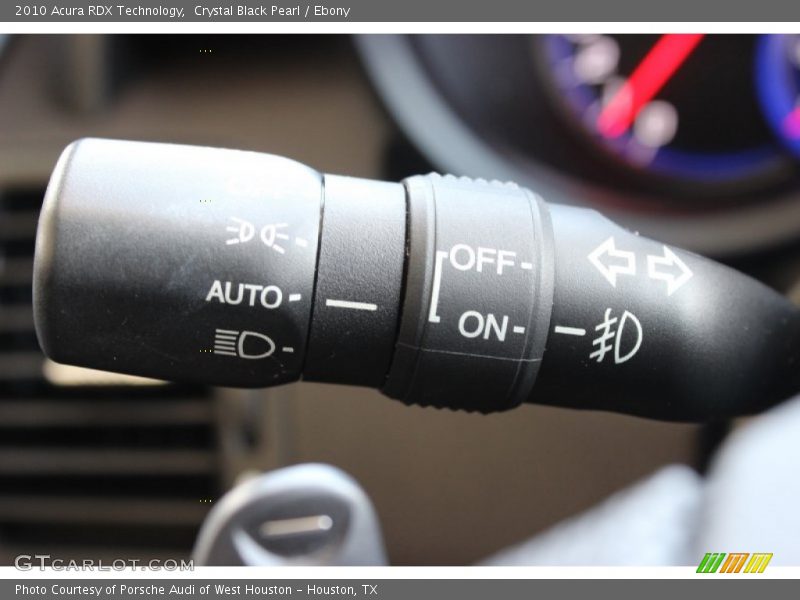 Crystal Black Pearl / Ebony 2010 Acura RDX Technology