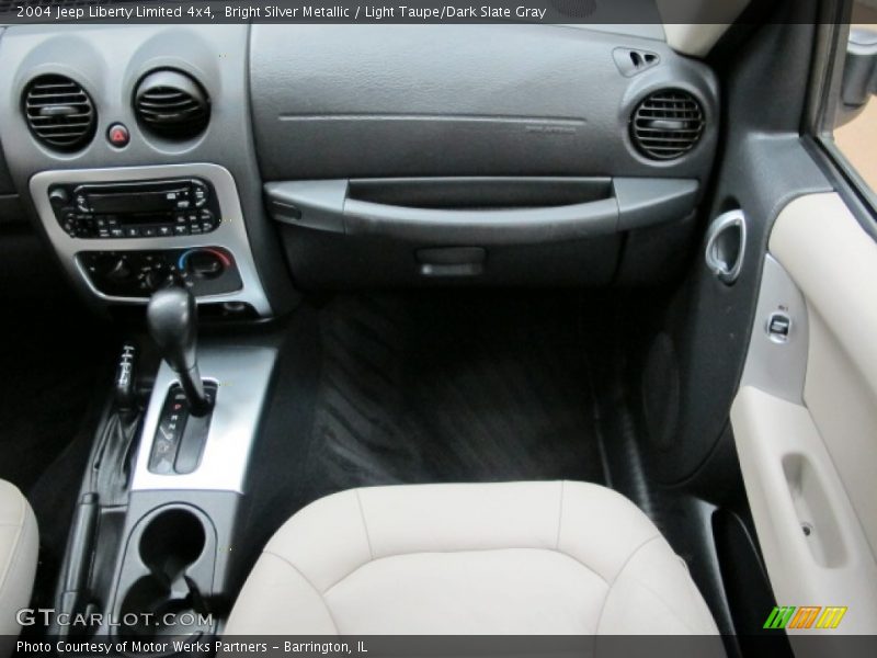 Bright Silver Metallic / Light Taupe/Dark Slate Gray 2004 Jeep Liberty Limited 4x4