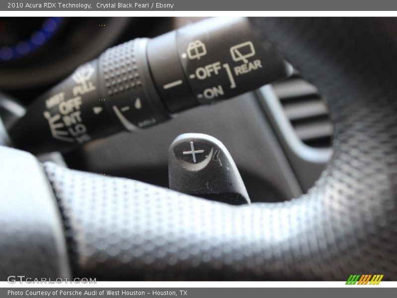 Crystal Black Pearl / Ebony 2010 Acura RDX Technology