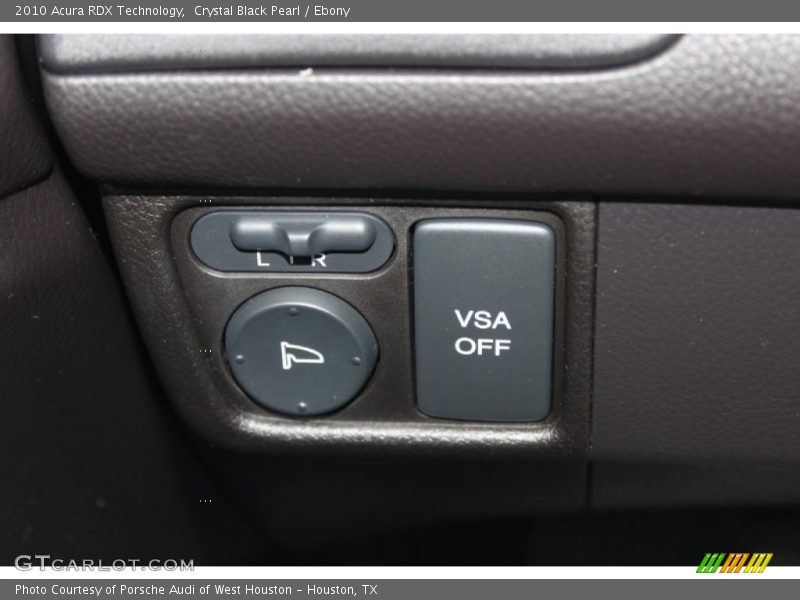 Crystal Black Pearl / Ebony 2010 Acura RDX Technology