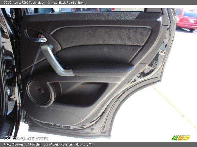 Crystal Black Pearl / Ebony 2010 Acura RDX Technology