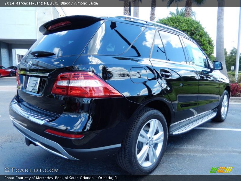 Black / Almond Beige 2014 Mercedes-Benz ML 350