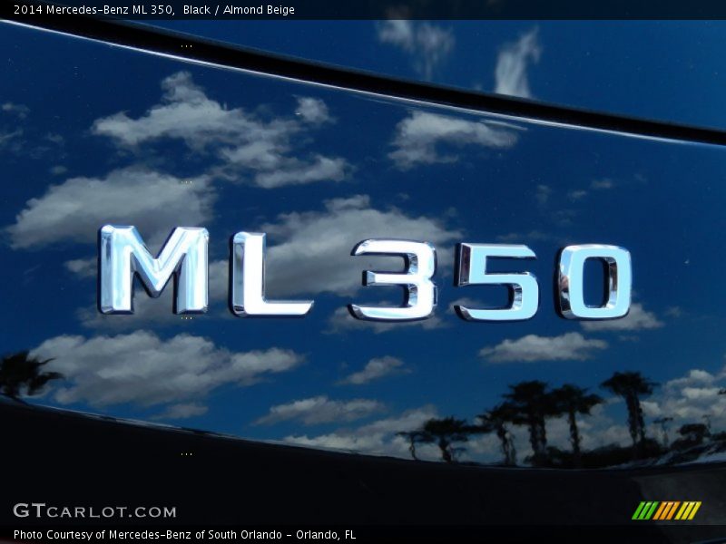 Black / Almond Beige 2014 Mercedes-Benz ML 350