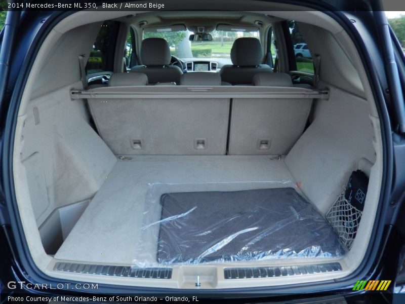 Black / Almond Beige 2014 Mercedes-Benz ML 350